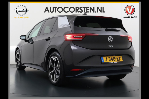 Volkswagen ID.3 First Plus 58kWh SOH 91% Adap.Cruise Apple Carplay Android Lmv 19" Navi Camera Pdc Stoel+Stuurverwarming Keyless Advanced Matrix Led + Dynamisch Led Achterlicht en Isofix DAB Privacy Glas Rijstrooksensor SOH 91% 1e Eigenaar Origineel Nederlandse Auto