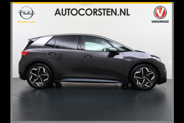 Volkswagen ID.3 First Plus 58kWh SOH 91% Adap.Cruise Apple Carplay Android Lmv 19" Navi Camera Pdc Stoel+Stuurverwarming Keyless Advanced Matrix Led + Dynamisch Led Achterlicht en Isofix DAB Privacy Glas Rijstrooksensor SOH 91% 1e Eigenaar Origineel Nederlandse Auto