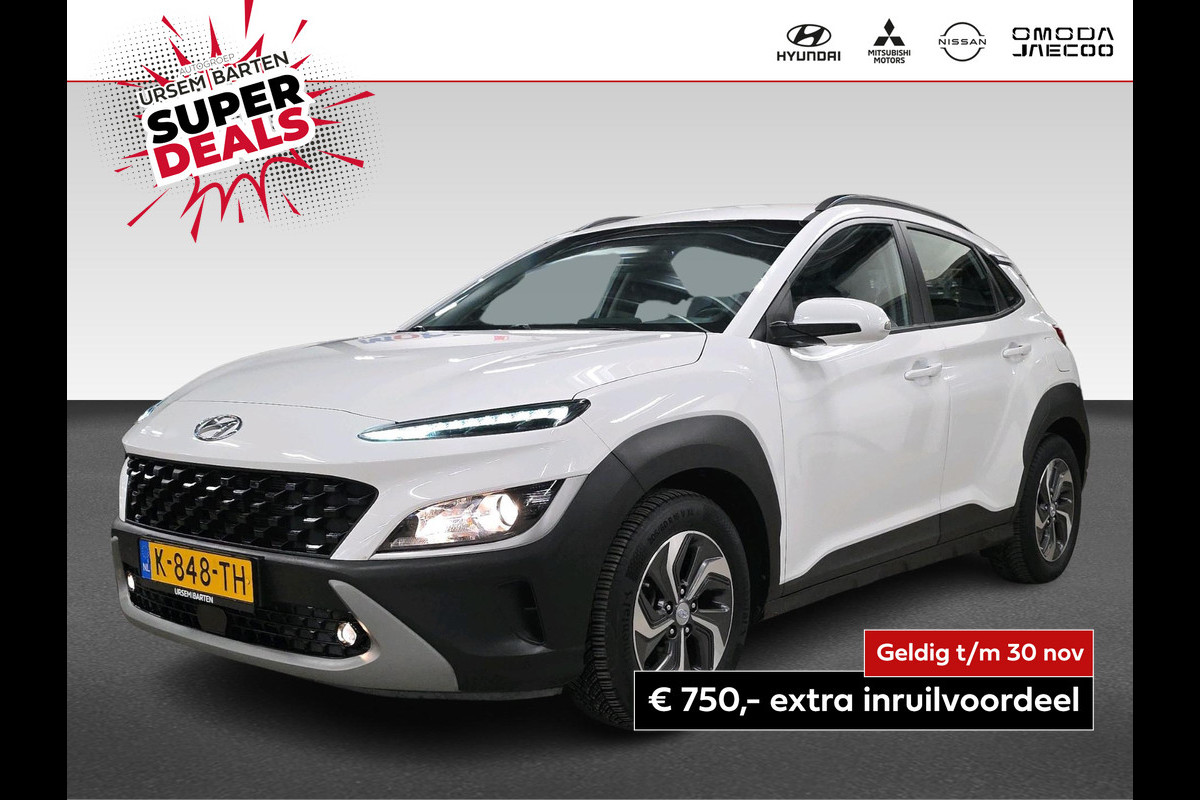 Hyundai Kona 1.6 GDI HEV Comfort Smart | Automaat | Navigatie | Adaptive cruiscontrol | achteruitrijcamera | Parkeersensoren |