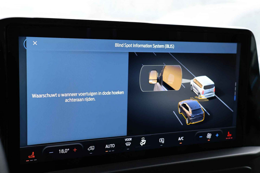 Ford Transit Custom 320 2.0 TDCI 170 PK L2H1 Limited DC | Dubbel Cabine | ACC | Blind Spot | Navigatie | Camera | CarPlay | Lane Assist | Trekhaak | BPM VRIJ | Verlengde fabrieksgarantie tot 04-2030