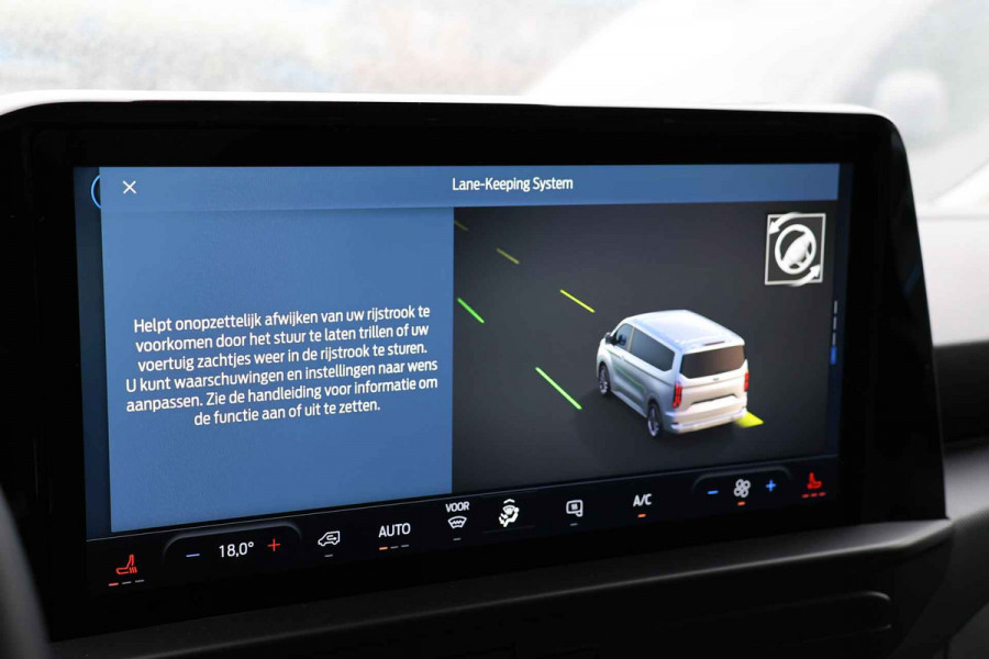 Ford Transit Custom 320 2.0 TDCI 170 PK L2H1 Limited DC | Dubbel Cabine | ACC | Blind Spot | Navigatie | Camera | CarPlay | Lane Assist | Trekhaak | BPM VRIJ | Verlengde fabrieksgarantie tot 04-2030