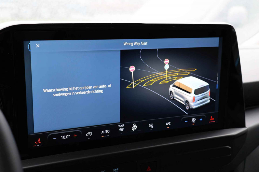 Ford Transit Custom 320 2.0 TDCI 170 PK L2H1 Limited DC | Dubbel Cabine | ACC | Blind Spot | Navigatie | Camera | CarPlay | Lane Assist | Trekhaak | BPM VRIJ | Verlengde fabrieksgarantie tot 04-2030