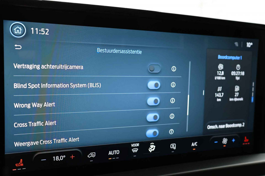 Ford Transit Custom 320 2.0 TDCI 170 PK L2H1 Limited DC | Dubbel Cabine | ACC | Blind Spot | Navigatie | Camera | CarPlay | Lane Assist | Trekhaak | BPM VRIJ | Verlengde fabrieksgarantie tot 04-2030