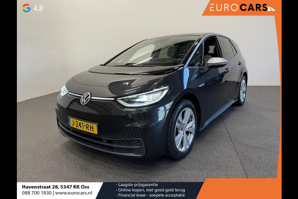 Volkswagen ID.3 First Plus 58 kWh | Navigatie | Apple Carplay/Android Auto | Camera | Parkeersensoren | Adaptive Cruise Control | Full LED Matrix | Stoel- en stuurverwarming | Lichtmetalen velgen | Climate Control