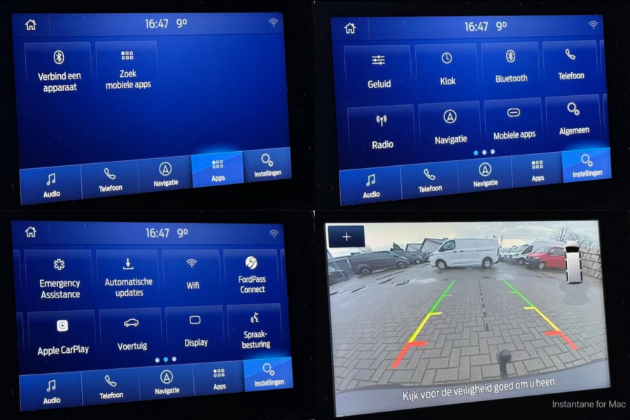 Ford Transit Connect 1.5 EcoBlue 120pk L1 Limited Automaat | Navi | Trekhaak | 3 zits | Camera | CarPlay | Climate | Keyless | PDC