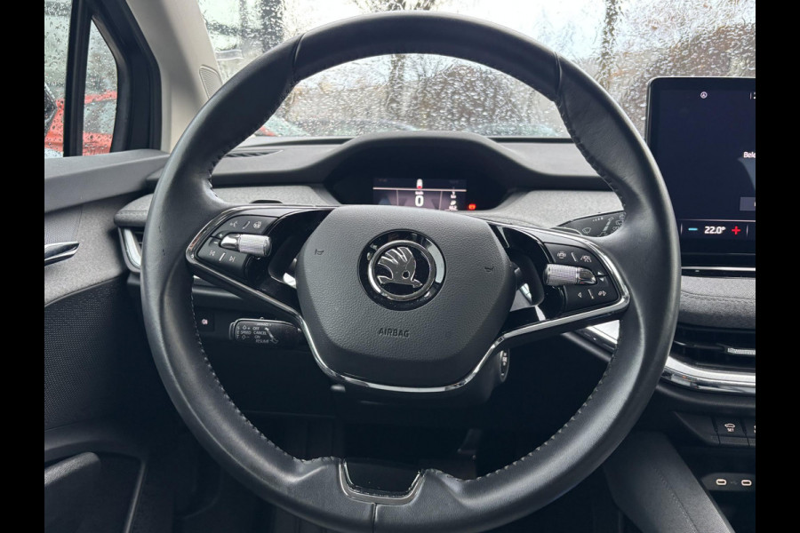 Škoda ENYAQ iV 80 Business Edition WARMTEPOMP| ELEK. TREKHAAK| ADAPTIEVE CRUISE| STOEL + STUURVERWARMING| CAMERA| RIJSTROOKSENSOR|