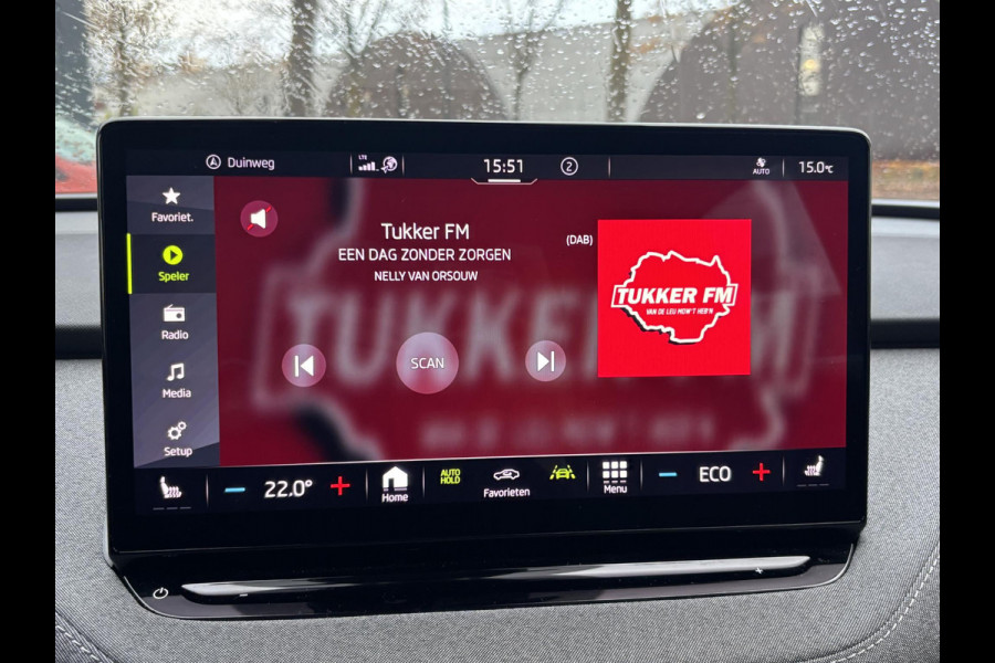 Škoda ENYAQ iV 80 Business Edition WARMTEPOMP| ELEK. TREKHAAK| ADAPTIEVE CRUISE| STOEL + STUURVERWARMING| CAMERA| RIJSTROOKSENSOR|