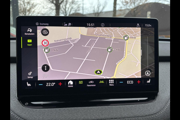 Škoda ENYAQ iV 80 Business Edition WARMTEPOMP| ELEK. TREKHAAK| ADAPTIEVE CRUISE| STOEL + STUURVERWARMING| CAMERA| RIJSTROOKSENSOR|
