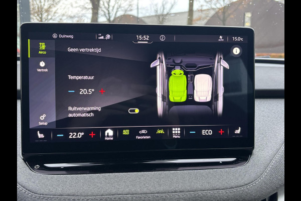 Škoda ENYAQ iV 80 Business Edition WARMTEPOMP| ELEK. TREKHAAK| ADAPTIEVE CRUISE| STOEL + STUURVERWARMING| CAMERA| RIJSTROOKSENSOR|