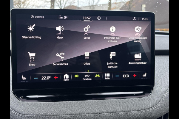 Škoda ENYAQ iV 80 Business Edition WARMTEPOMP| ELEK. TREKHAAK| ADAPTIEVE CRUISE| STOEL + STUURVERWARMING| CAMERA| RIJSTROOKSENSOR|