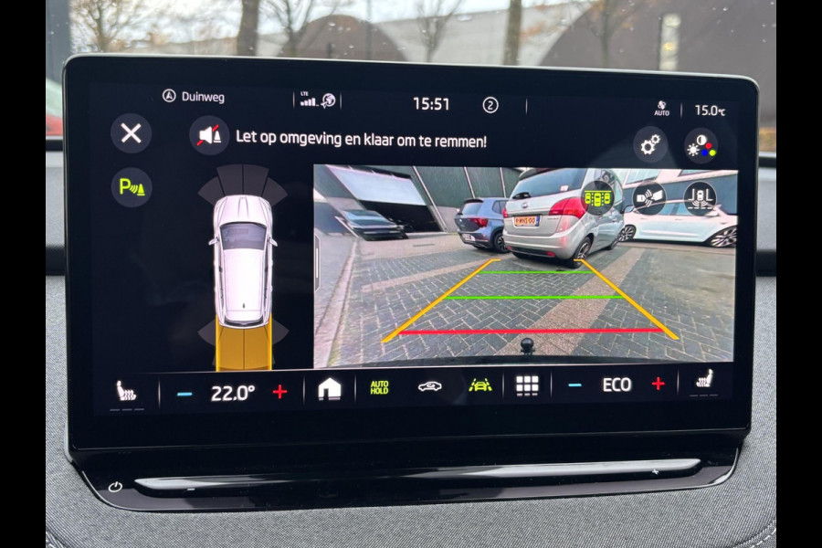 Škoda ENYAQ iV 80 Business Edition WARMTEPOMP| ELEK. TREKHAAK| ADAPTIEVE CRUISE| STOEL + STUURVERWARMING| CAMERA| RIJSTROOKSENSOR|