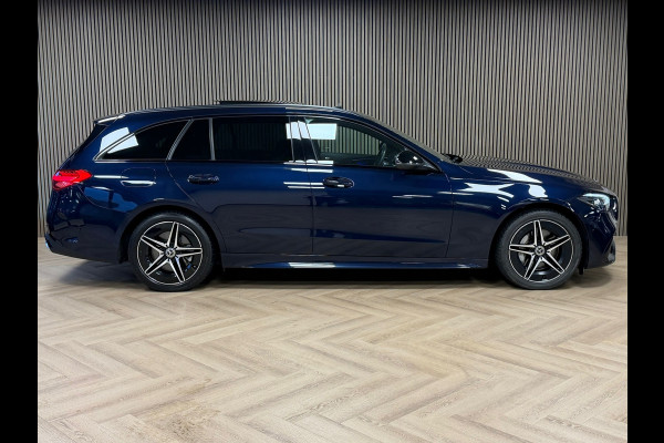 Mercedes-Benz C-Klasse Estate C300e AMG Line Plug-in hybride PANORAMADAK AIRCO CAMERA CRUISE SFEERVERLICHTING LEDER KEYLESS START