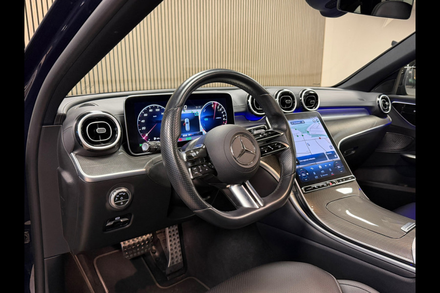 Mercedes-Benz C-Klasse Estate C300e AMG Line Plug-in hybride PANORAMADAK AIRCO CAMERA CRUISE SFEERVERLICHTING LEDER KEYLESS START