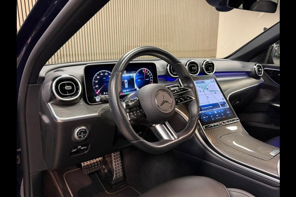 Mercedes-Benz C-Klasse Estate C300e AMG Line Plug-in hybride PANORAMADAK AIRCO CAMERA CRUISE SFEERVERLICHTING LEDER KEYLESS START