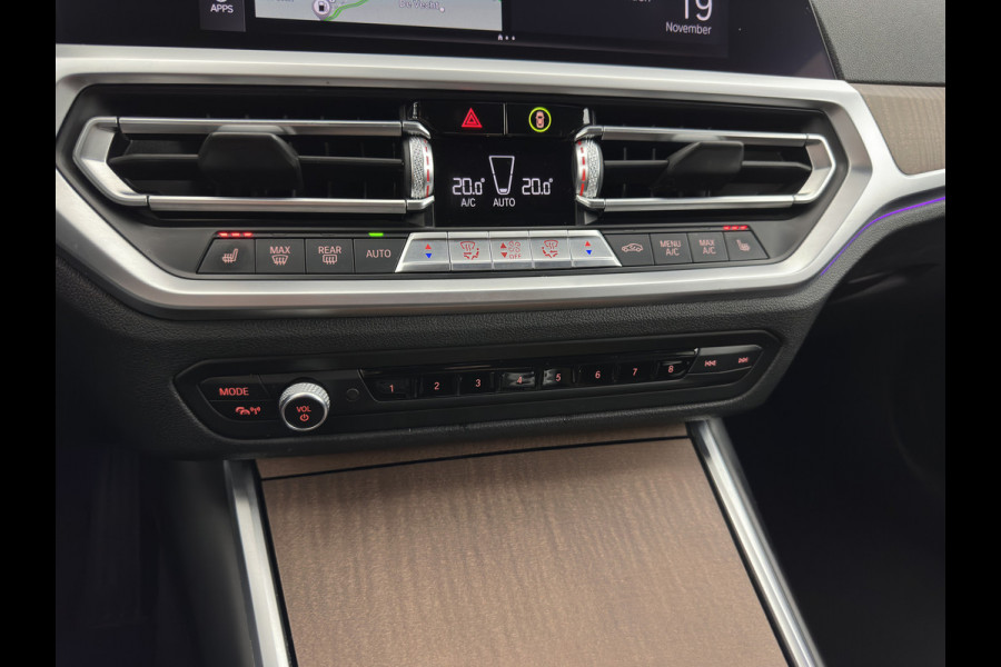 BMW 3-serie 320d Sport-Line High Executive Edition (INCL-BTW) *LUXURY-LEATHER | FULL-LED | DIGI-COCKPIT | HEATED-SPORTSEATS | HIFI-SOUND | NAVI-FULLMAP | KEYLESS | CAMERA | PRIVACY-GLASS | SHIFT-PADDLES | DAB+ | AMBIENT-LIGHT | ECC | CARPLAY