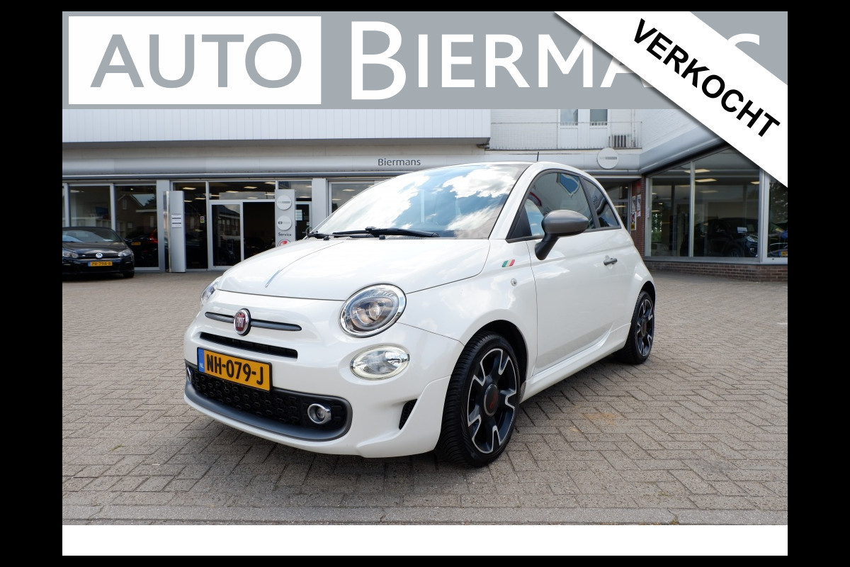 Fiat 500 0.9 TA Turbo Sport Navi / Schuifkantel-dak / INCL. 12 mnd Garant