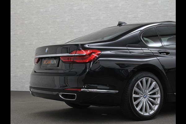 BMW 7 Serie 730d xDrive | Schuifdak | Massage | 360 Camera | Soft-Close | ACC | Laser-LED | Indiv. Leder | Luchtvering | Achterasbesturing | Comfortstoelen | Stoelventilatie | Head-Up | 4-Zone Clima | Keyless-Entry | Driving Assist Pro. | Sfeerverlichting |