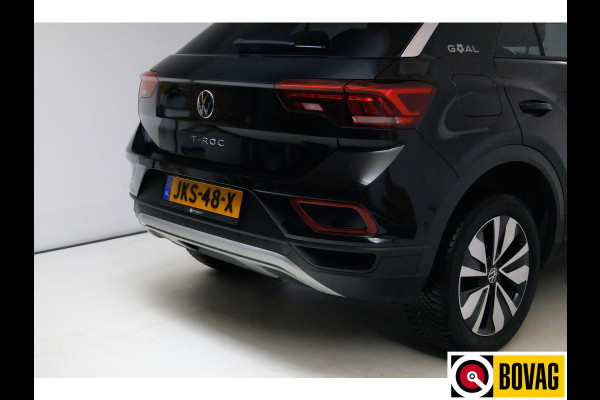 Volkswagen T-Roc 1.0 TSI Goal Edition | Stoelverw. | Apple Carplay / Android auto | PDC V+A | Adaptive cruise Travel Assist. Automatisch inparkeren, Climate control, all season banden, extra getint glas achter