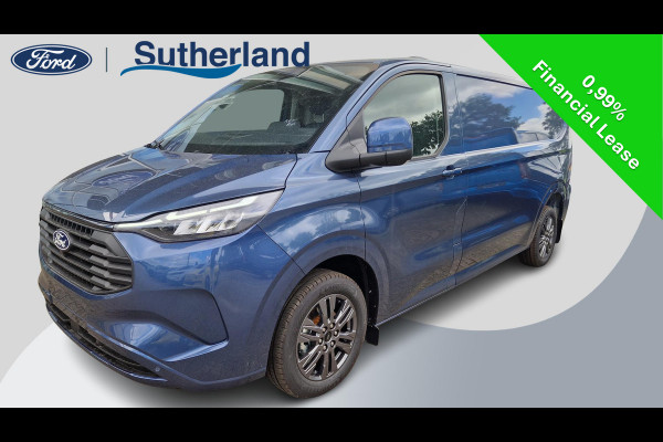 Ford Transit Custom 320 2.5 PHEV L2H1 Limited | 0,99% Renteactie | 233pk | Driver Assistance pack Premium | Wegklapbare Trekhaak | Verwarmd Stuurwiel | 17 inch Licht metalen Velgen | B&O Speakers