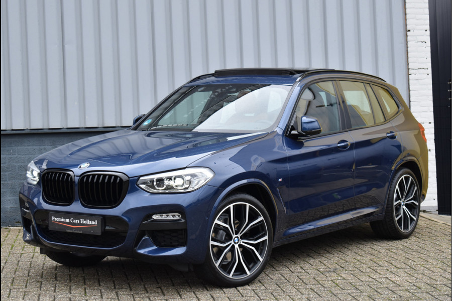 BMW X3 xDrive20i M-Pakket 184 Pk Pano Bruin Leder Trekhaak Full Led Camera 21 Inch