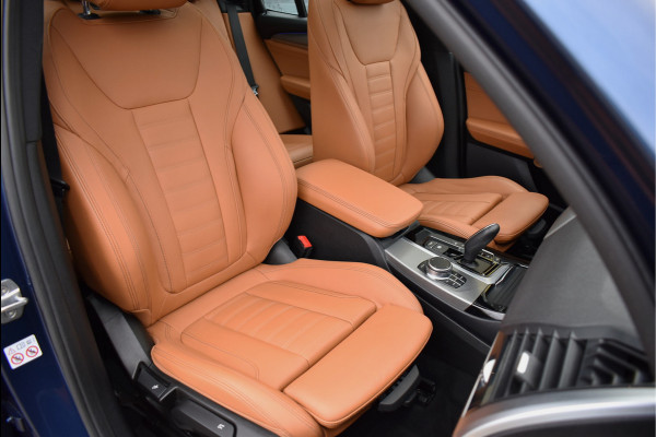 BMW X3 xDrive20i M-Pakket 184 Pk Pano Bruin Leder Trekhaak Full Led Camera 21 Inch