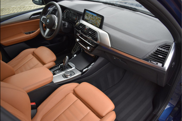 BMW X3 xDrive20i M-Pakket 184 Pk Pano Bruin Leder Trekhaak Full Led Camera 21 Inch