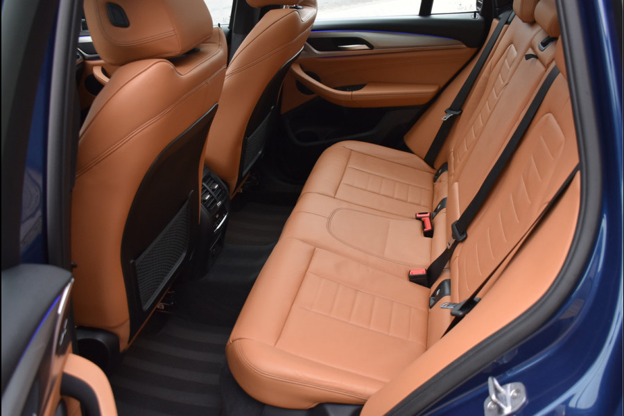 BMW X3 xDrive20i M-Pakket 184 Pk Pano Bruin Leder Trekhaak Full Led Camera 21 Inch