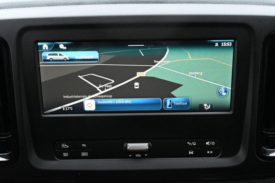 Mercedes-Benz Vito 116 CDI L2 Pro 2500 KG trekhaak, Navigatie met camera