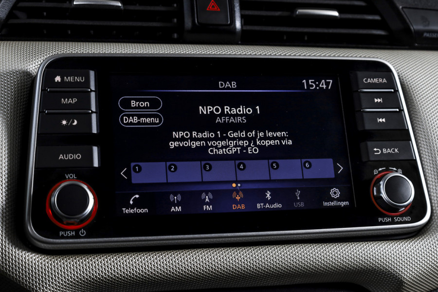 Nissan Micra 0.9 IG-T N-Connecta 90 PK | Cruise | PDC | Camera | NAV + App. Connect | ECC | DAB | LM 16" |