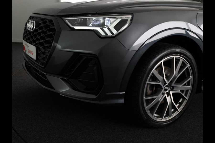 Audi Q3 Sportback 45 TFSI e S Edition 245 pk S-tronic | Navigatie | Panoramadak | Parkeersensoren | LED koplampen | Optiek pakket zwart |