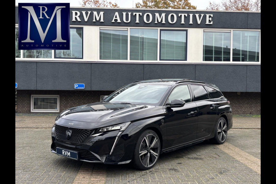 Peugeot 308 1.6 Plug-in Hybrid 225 GT STUUR + STOELVERW. MET MASSAGE| ELEK. STOEL| PANO| 360 CAMERA| ELEK. ACHTERKLEP| DODE HOEK| KEYLESS