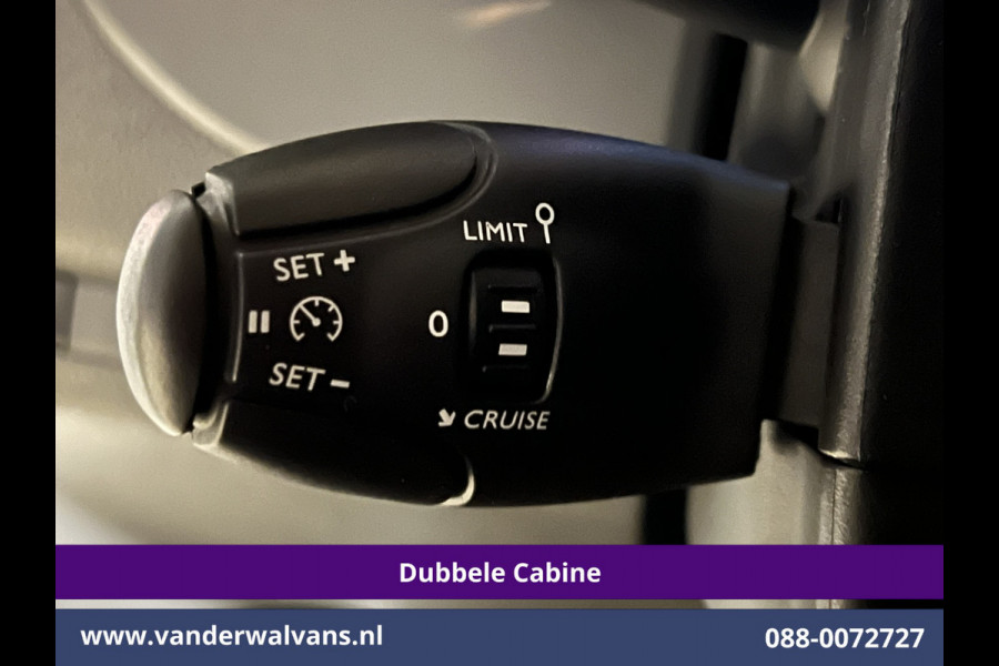 Peugeot Expert 2.0 BlueHDI 123pk L3H1 Dubbele Cabine Euro6 Airco | 2x zijdeur | 2500kg Trekhaak | 5-Zits Cruisecontrol, Parkeersensoren