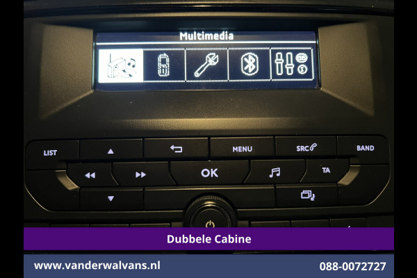 Peugeot Expert 2.0 BlueHDI 123pk L3H1 Dubbele Cabine Euro6 Airco | 2x zijdeur | 2500kg Trekhaak | 5-Zits Cruisecontrol, Parkeersensoren