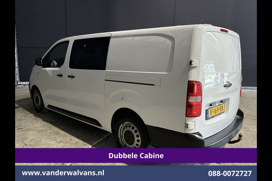 Peugeot Expert 2.0 BlueHDI 123pk L3H1 Dubbele Cabine Euro6 Airco | 2x zijdeur | 2500kg Trekhaak | 5-Zits Cruisecontrol, Parkeersensoren