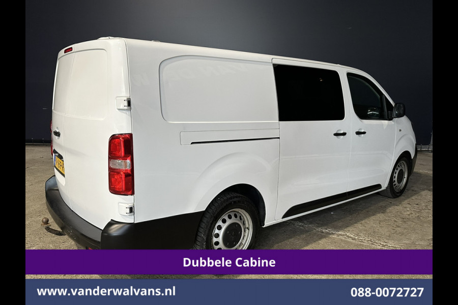 Peugeot Expert 2.0 BlueHDI 123pk L3H1 Dubbele Cabine Euro6 Airco | 2x zijdeur | 2500kg Trekhaak | 5-Zits Cruisecontrol, Parkeersensoren