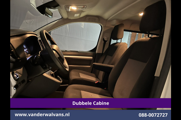 Peugeot Expert 2.0 BlueHDI 123pk L3H1 Dubbele Cabine Euro6 Airco | 2x zijdeur | 2500kg Trekhaak | 5-Zits Cruisecontrol, Parkeersensoren