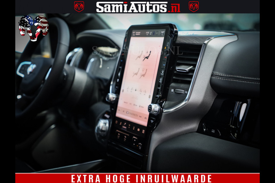 Dodge Ram 1500 Night Premium | Full Option | Eerste Eigenaar | De Meest Luxe Pick-Up in zijn Klasse | Comfortabele Dubbele Cabine met Royale 5 Zitplaatsen | Bom Vol |