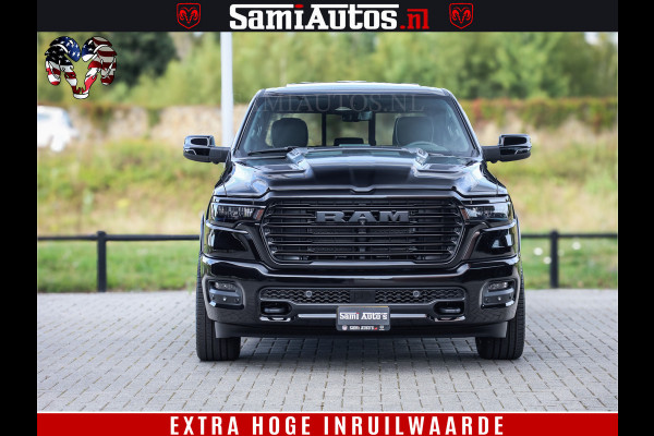 Dodge Ram 1500 Night Premium | Full Option | Eerste Eigenaar | De Meest Luxe Pick-Up in zijn Klasse | Comfortabele Dubbele Cabine met Royale 5 Zitplaatsen | Bom Vol |