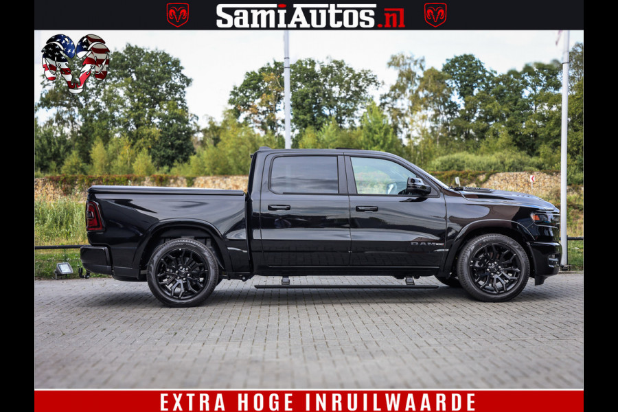 Dodge Ram 1500 Night Premium | Full Option | Eerste Eigenaar | De Meest Luxe Pick-Up in zijn Klasse | Comfortabele Dubbele Cabine met Royale 5 Zitplaatsen | Bom Vol |