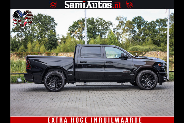 Dodge Ram 1500 Night Premium | Full Option | Eerste Eigenaar | De Meest Luxe Pick-Up in zijn Klasse | Comfortabele Dubbele Cabine met Royale 5 Zitplaatsen | Bom Vol |
