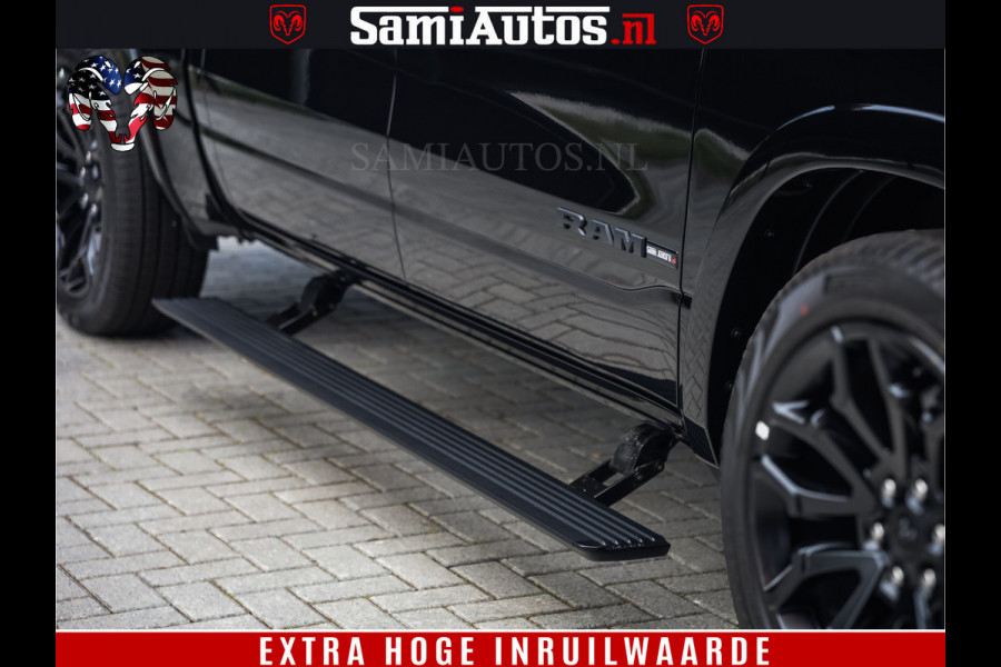 Dodge Ram 1500 Night Premium | Full Option | Eerste Eigenaar | De Meest Luxe Pick-Up in zijn Klasse | Comfortabele Dubbele Cabine met Royale 5 Zitplaatsen | Bom Vol |