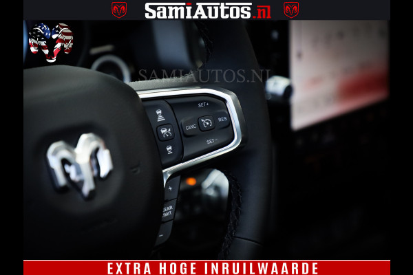 Dodge Ram 1500 Night Premium | Full Option | Eerste Eigenaar | De Meest Luxe Pick-Up in zijn Klasse | Comfortabele Dubbele Cabine met Royale 5 Zitplaatsen | Bom Vol |