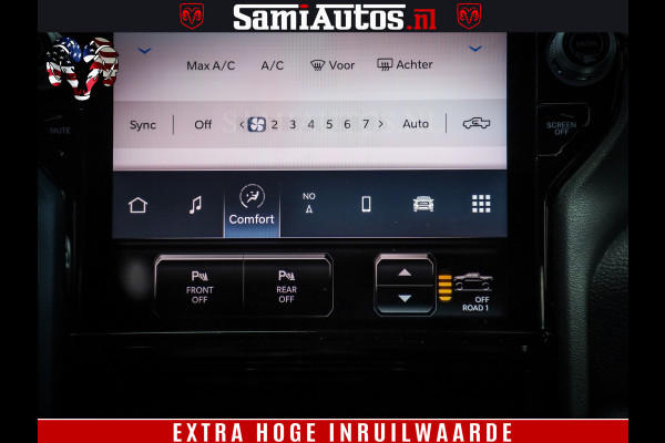 Dodge Ram 1500 Night Premium | Full Option | Eerste Eigenaar | De Meest Luxe Pick-Up in zijn Klasse | Comfortabele Dubbele Cabine met Royale 5 Zitplaatsen | Bom Vol |
