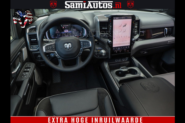Dodge Ram 1500 Night Premium | Full Option | Eerste Eigenaar | De Meest Luxe Pick-Up in zijn Klasse | Comfortabele Dubbele Cabine met Royale 5 Zitplaatsen | Bom Vol |