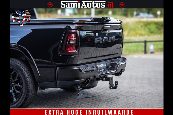 Dodge Ram 1500 Night Premium | Full Option | Eerste Eigenaar | De Meest Luxe Pick-Up in zijn Klasse | Comfortabele Dubbele Cabine met Royale 5 Zitplaatsen | Bom Vol |