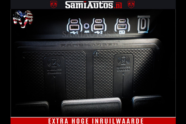 Dodge Ram 1500 Night Premium | Full Option | Eerste Eigenaar | De Meest Luxe Pick-Up in zijn Klasse | Comfortabele Dubbele Cabine met Royale 5 Zitplaatsen | Bom Vol |