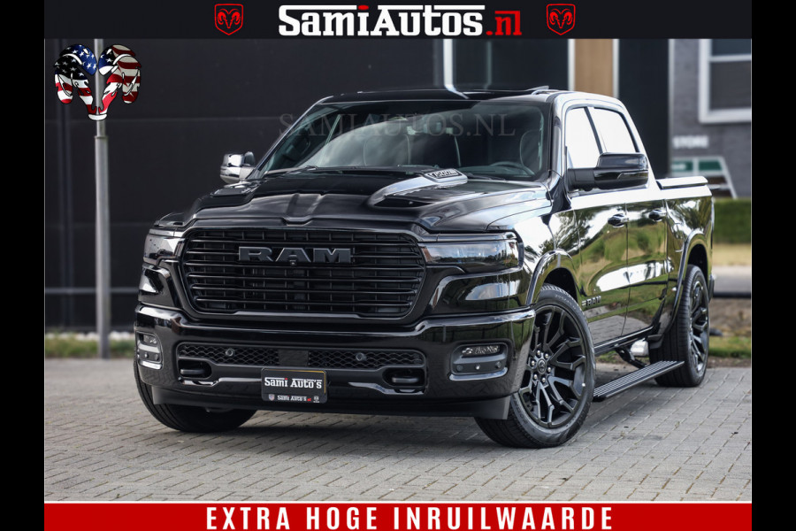 Dodge Ram 1500 Night Premium | Full Option | Eerste Eigenaar | De Meest Luxe Pick-Up in zijn Klasse | Comfortabele Dubbele Cabine met Royale 5 Zitplaatsen | Bom Vol |