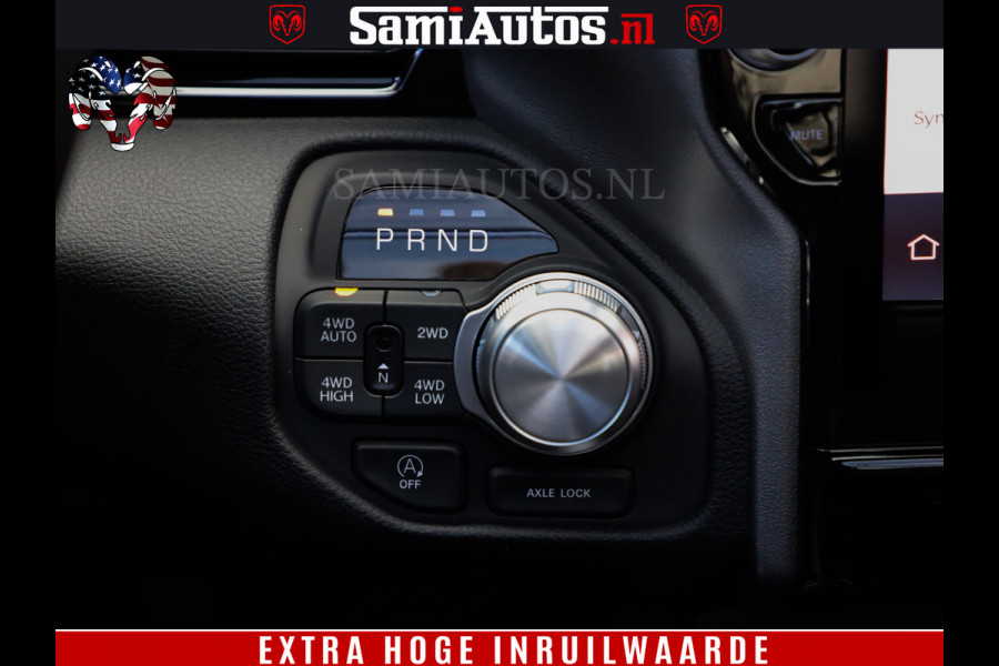 Dodge Ram 1500 Night Premium | Full Option | Eerste Eigenaar | De Meest Luxe Pick-Up in zijn Klasse | Comfortabele Dubbele Cabine met Royale 5 Zitplaatsen | Bom Vol |