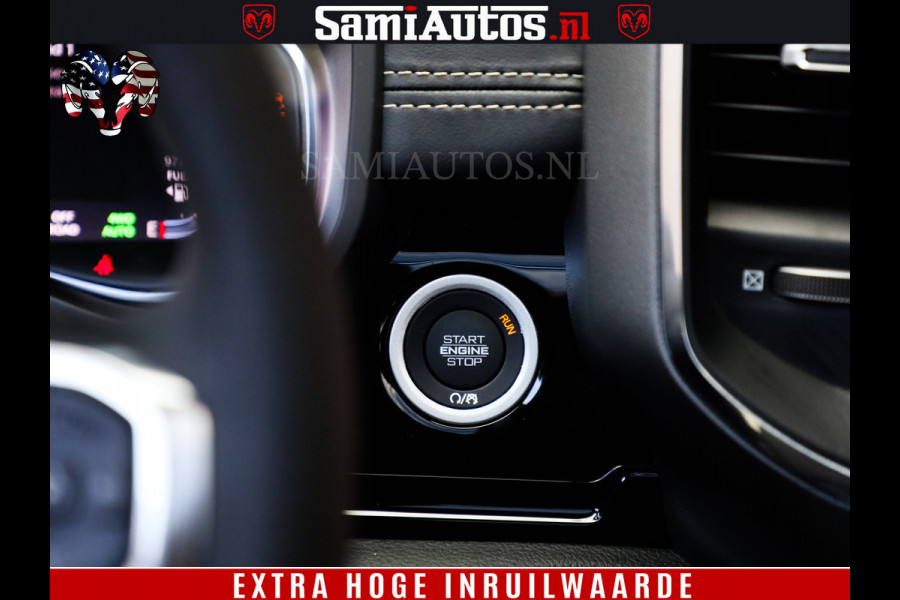 Dodge Ram 1500 Night Premium | Full Option | Eerste Eigenaar | De Meest Luxe Pick-Up in zijn Klasse | Comfortabele Dubbele Cabine met Royale 5 Zitplaatsen | Bom Vol |