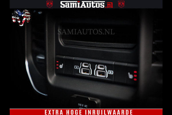 Dodge Ram 1500 Night Premium | Full Option | Eerste Eigenaar | De Meest Luxe Pick-Up in zijn Klasse | Comfortabele Dubbele Cabine met Royale 5 Zitplaatsen | Bom Vol |